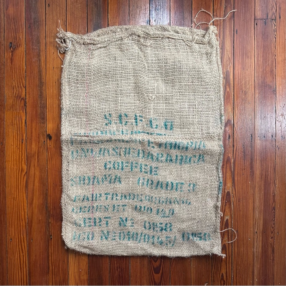 Arabica coffee bean huge jute bag 26x27
